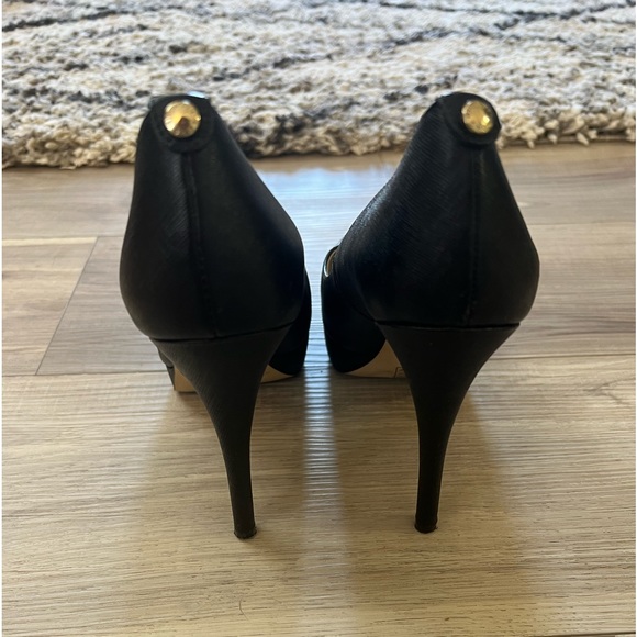 Michael Kors Black Platform Stiletto Heels Size 8.5 - Picture 5 of 9